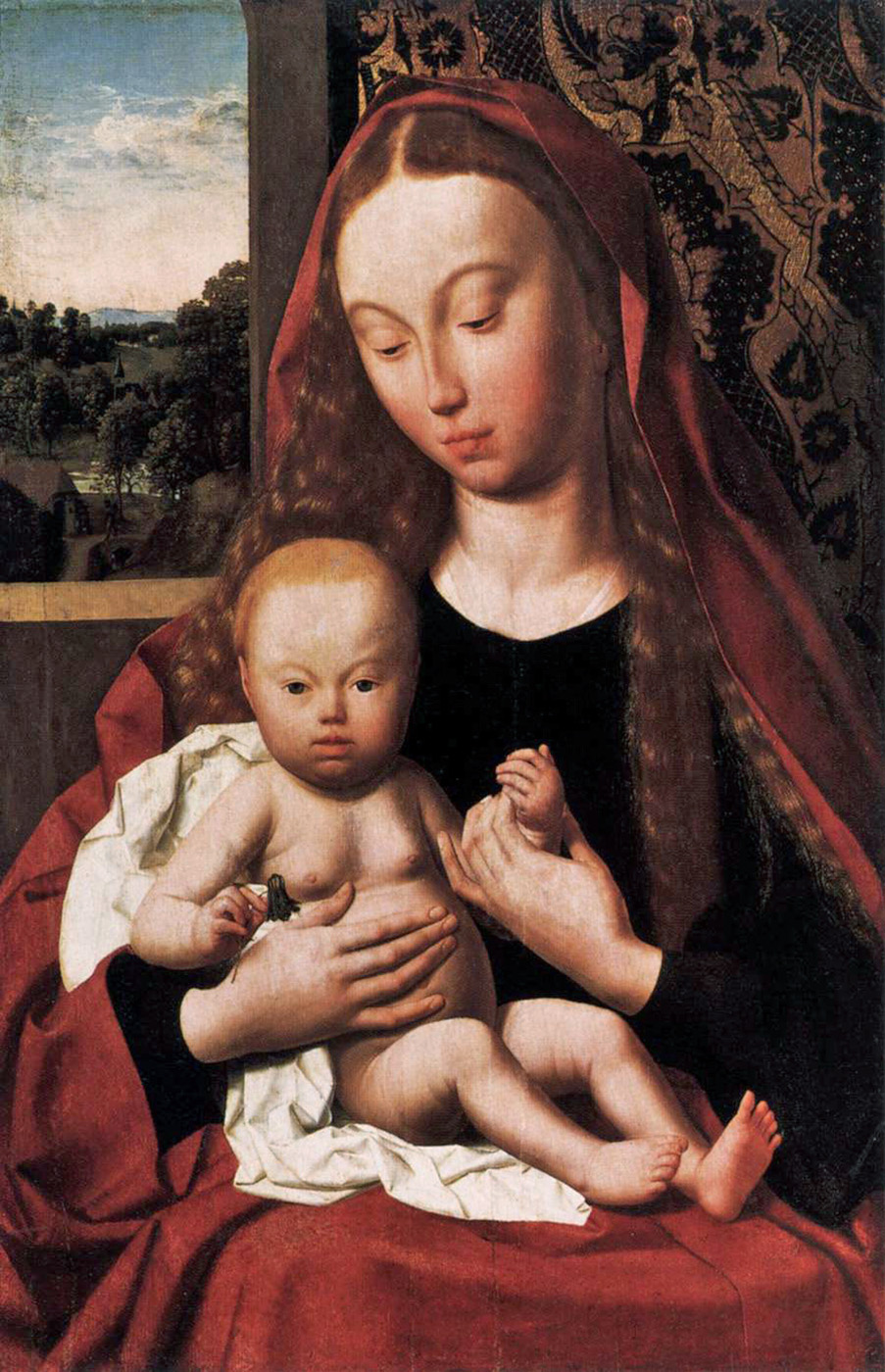 virgin and child